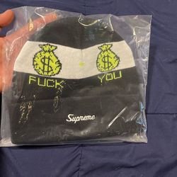 Supreme FW19 Pay Me Beanie