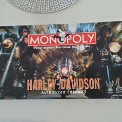 Harley Davidson Monopoly Game