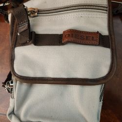 DIESEL CANVAS BAG WITH STRAP FOR MEN'S  #A0323