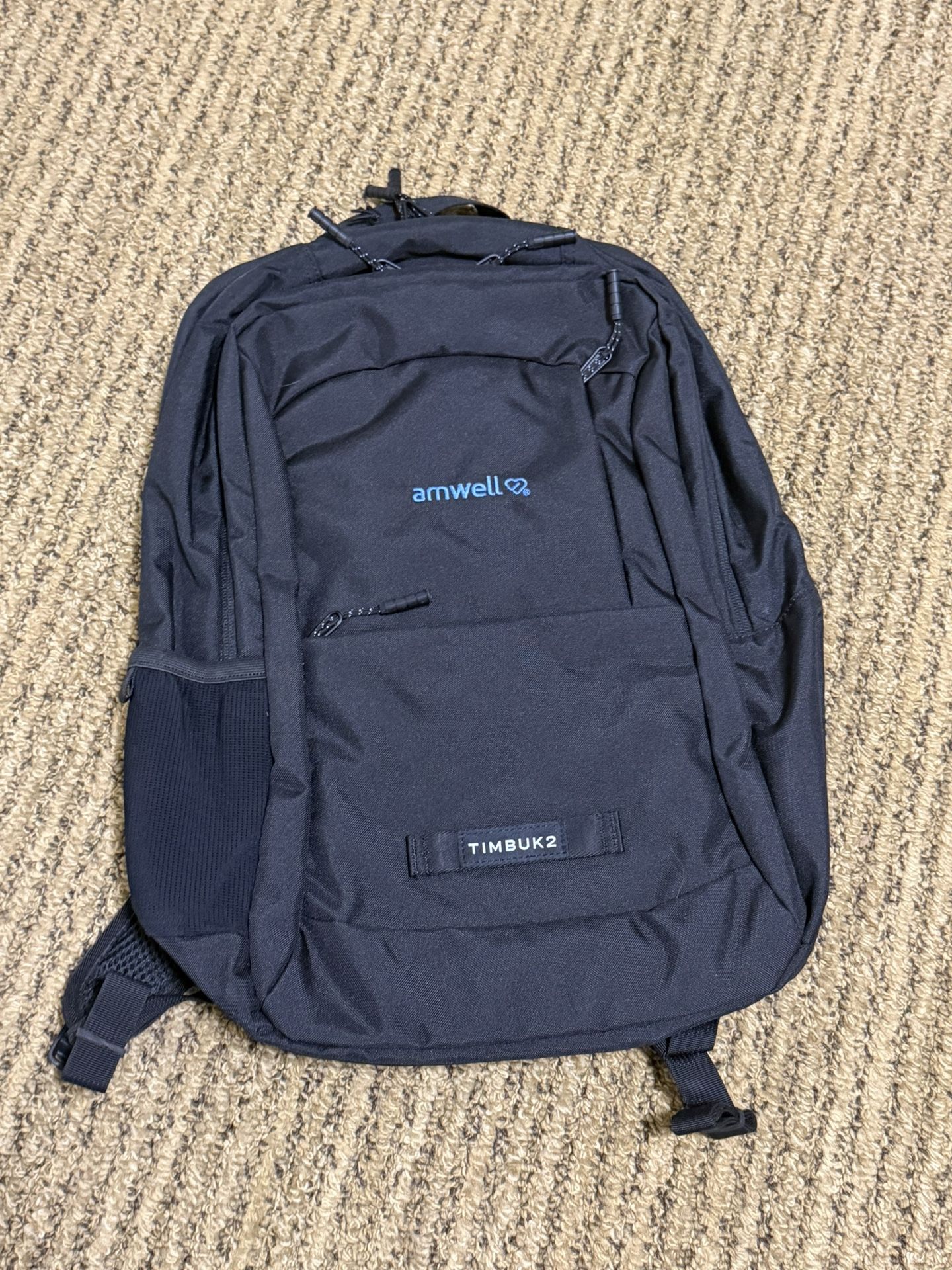 NWT Timbuk2 Parkside Eco Backpack Black Company  Logo Laptop NEW Bag Messenger