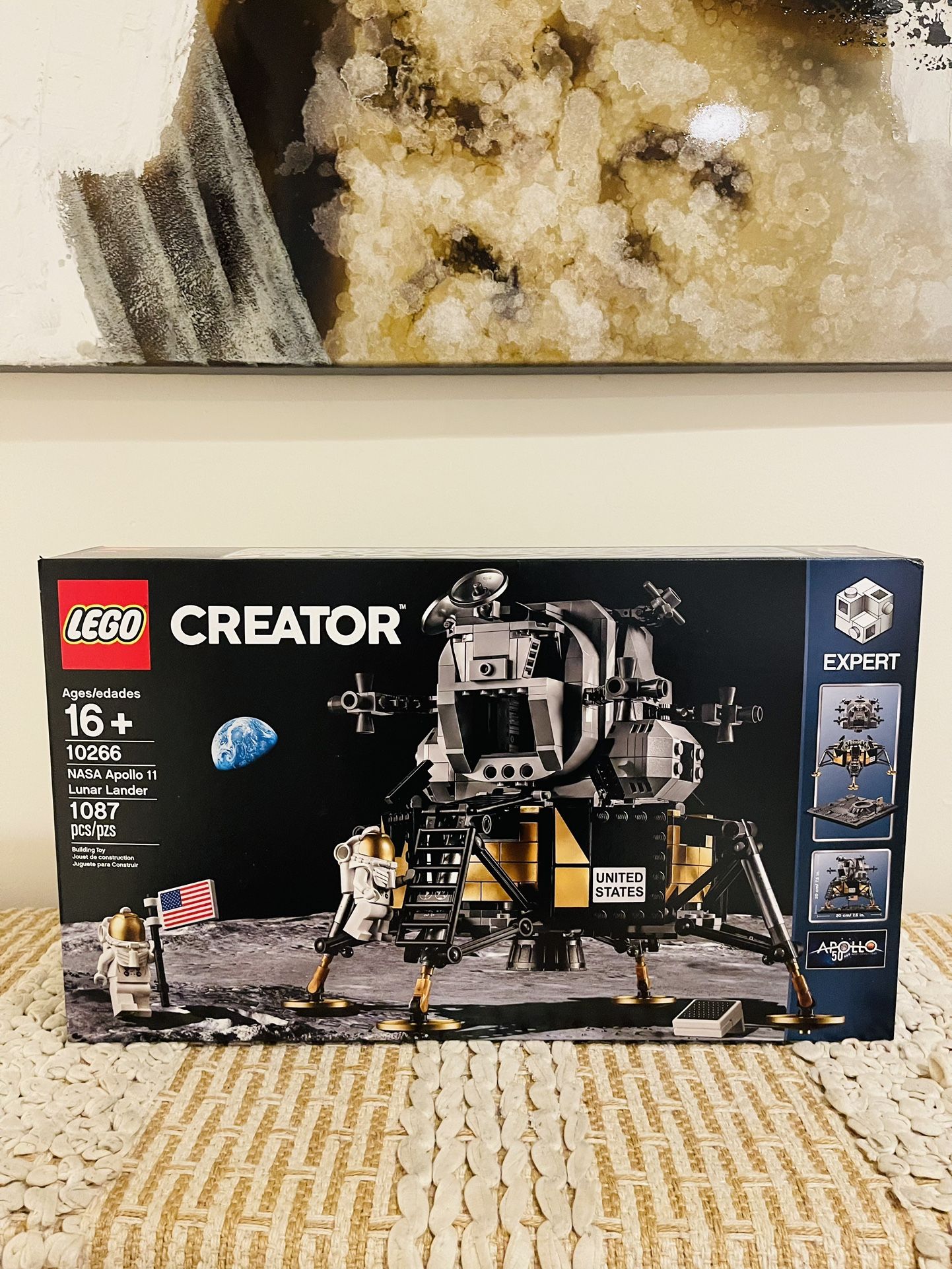 LEGO CREATOR: NASA Apollo 11 Lunar Lander (10266) Apollo 50th NEW