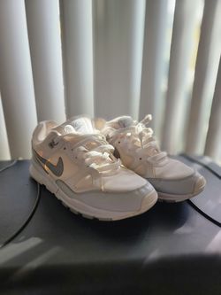 NikeAir Span 2 Shoes 'White Wolf Grey' size 9
