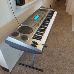 Casio WK-1630 Keyboard With Stand And Adapter 
