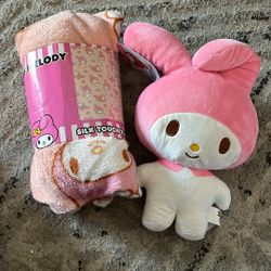 My melody, blanket and plushy
