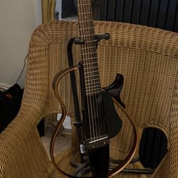 Yamaha SLG200S Silent Acoustic-Electric Guitar. 