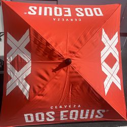 Large Dos Equis Patio Umbrella