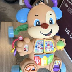 Fisher-Price Smart Stages Puppy Walker – Push Toy & Learning Walker (Used) 