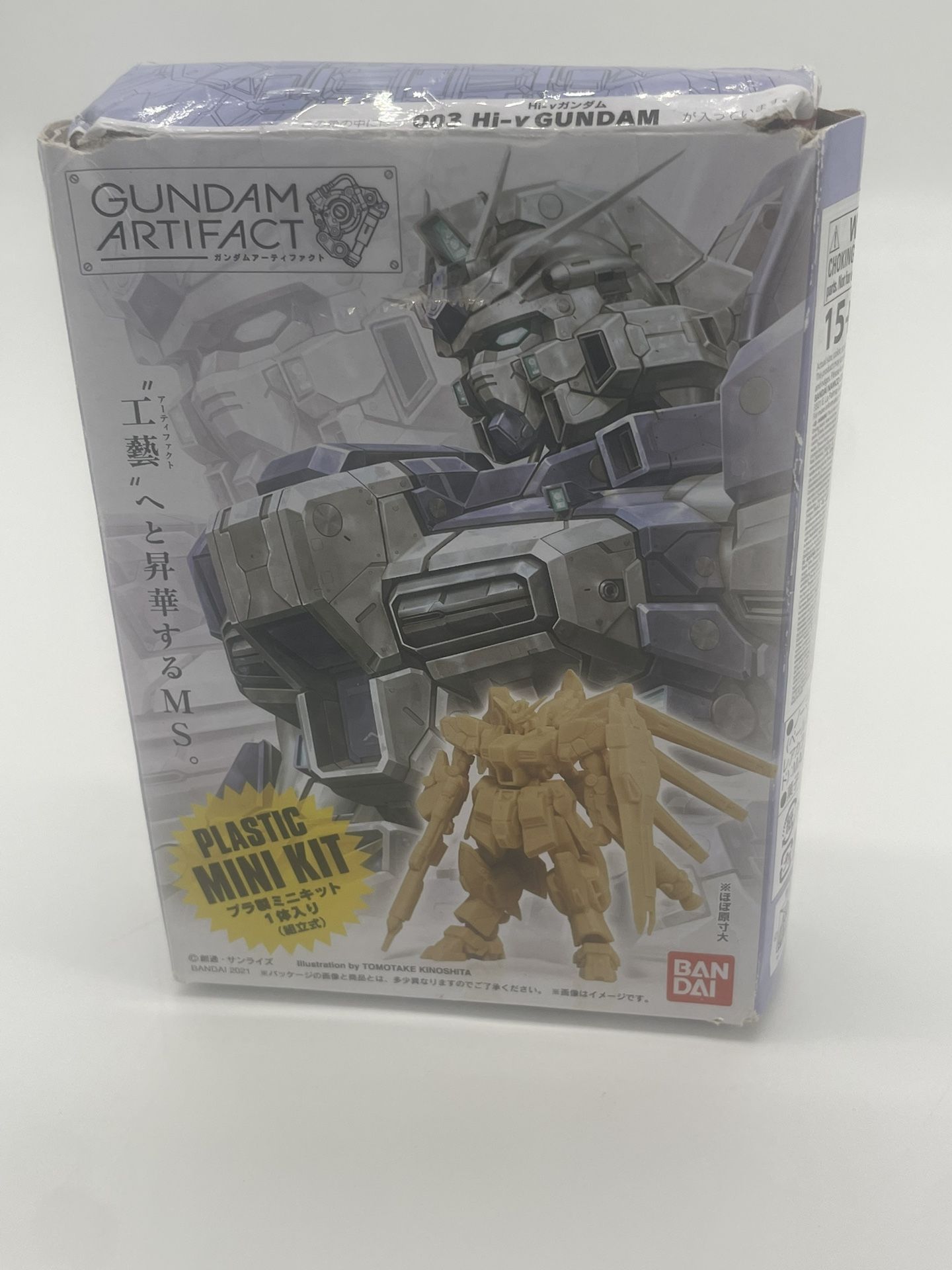 Mobile Suit Gundam Artifact Series 1 Bandai Shokugan Model Kit 003 Hi-v Gundam
