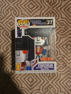 Funko Pop Transformers Starscream #27 Target Exclusive