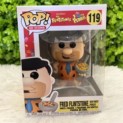 🔴The Filntstones Fred Fruity Pebbles Funko Pop🔴