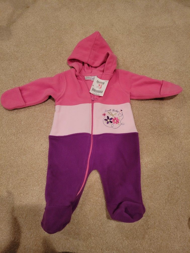 Fleece Onesies 0-3M