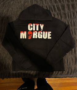 Vlone x City Morgue Black Hoodie