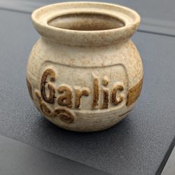 Stonewear Garlic Storage Container