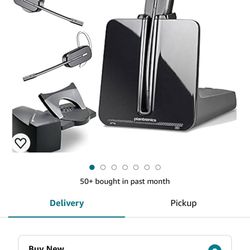 Plantronics-CS540 Convertible Wireless Headset with HL10 Handset Lifter