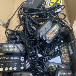 Flush Mount Emergency LED Strobe Lights 