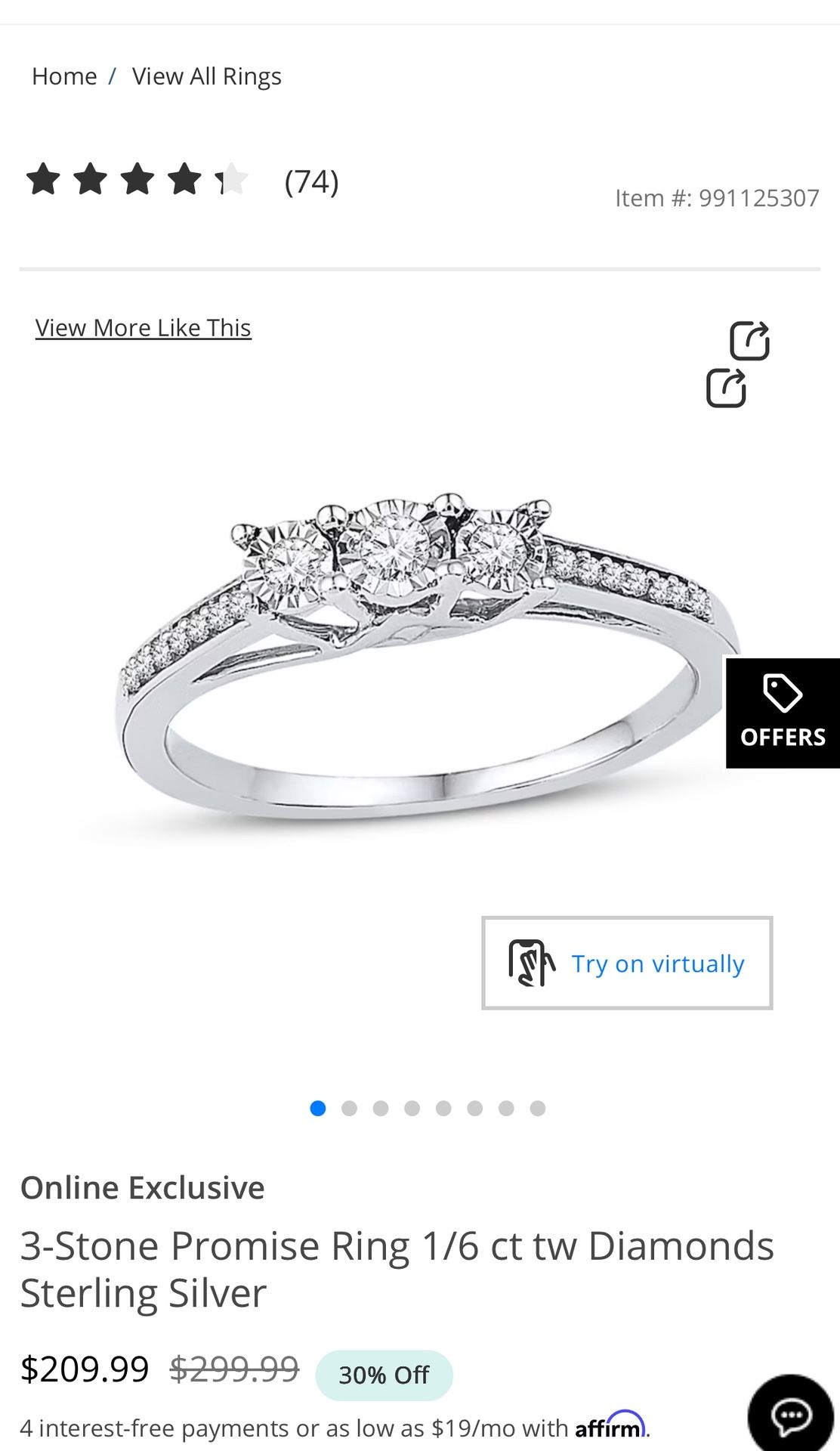 Kay Jewelers Promise Ring