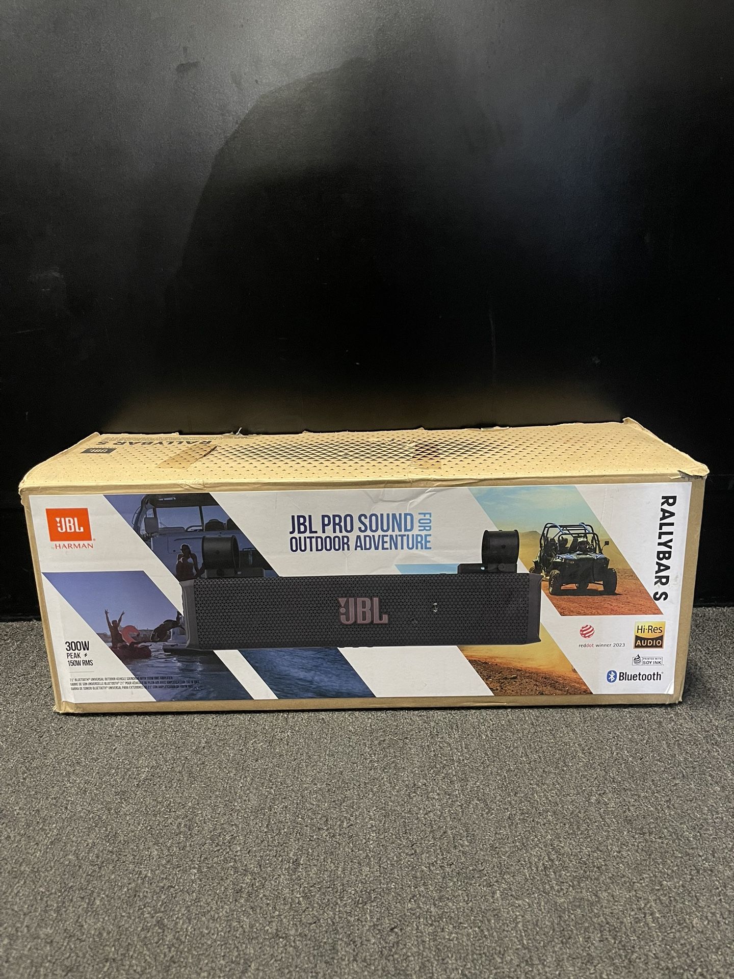 JBL Rally Bar S 21” BT Soundbar W/ Brackets Brand New