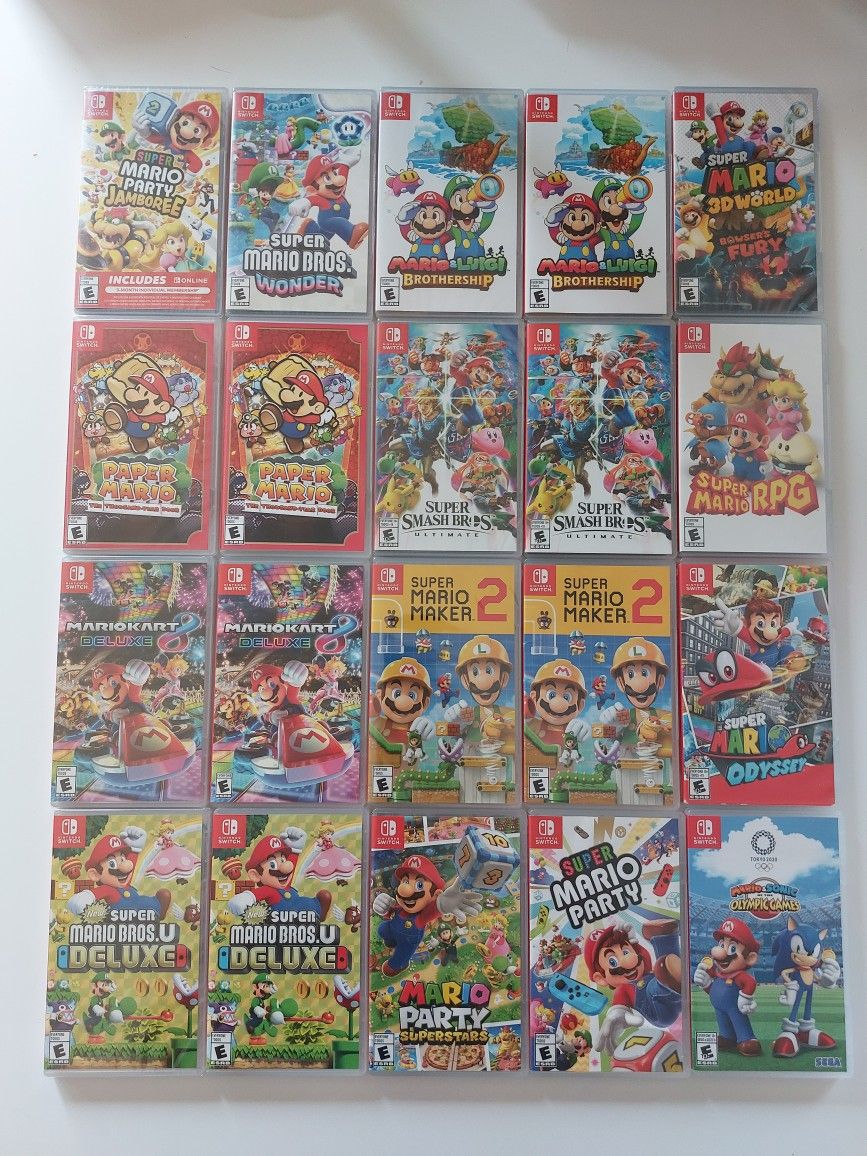 Mario Nintendo Switch Games