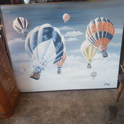 Huge Painting By Lee Reynolds