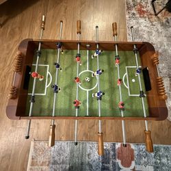 Low profile Foosball Table - Solid Wood 