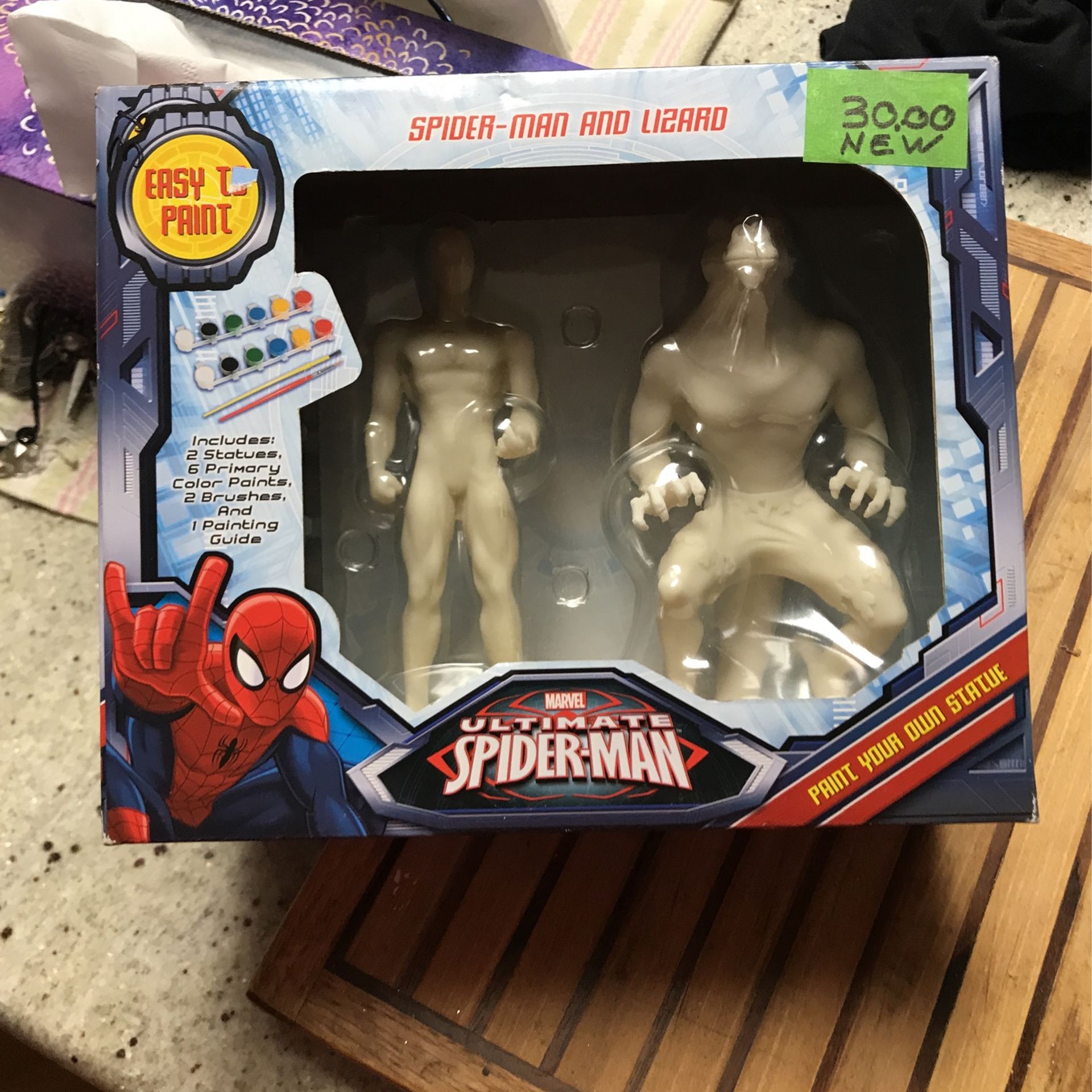 Ultimate Spider-Man and lizard