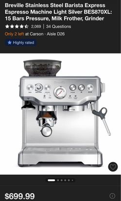 Breville barista express
