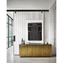 New Four Hands Freda 72” Aged Brass Sideboard – $4,018 Retail – Delivery Available