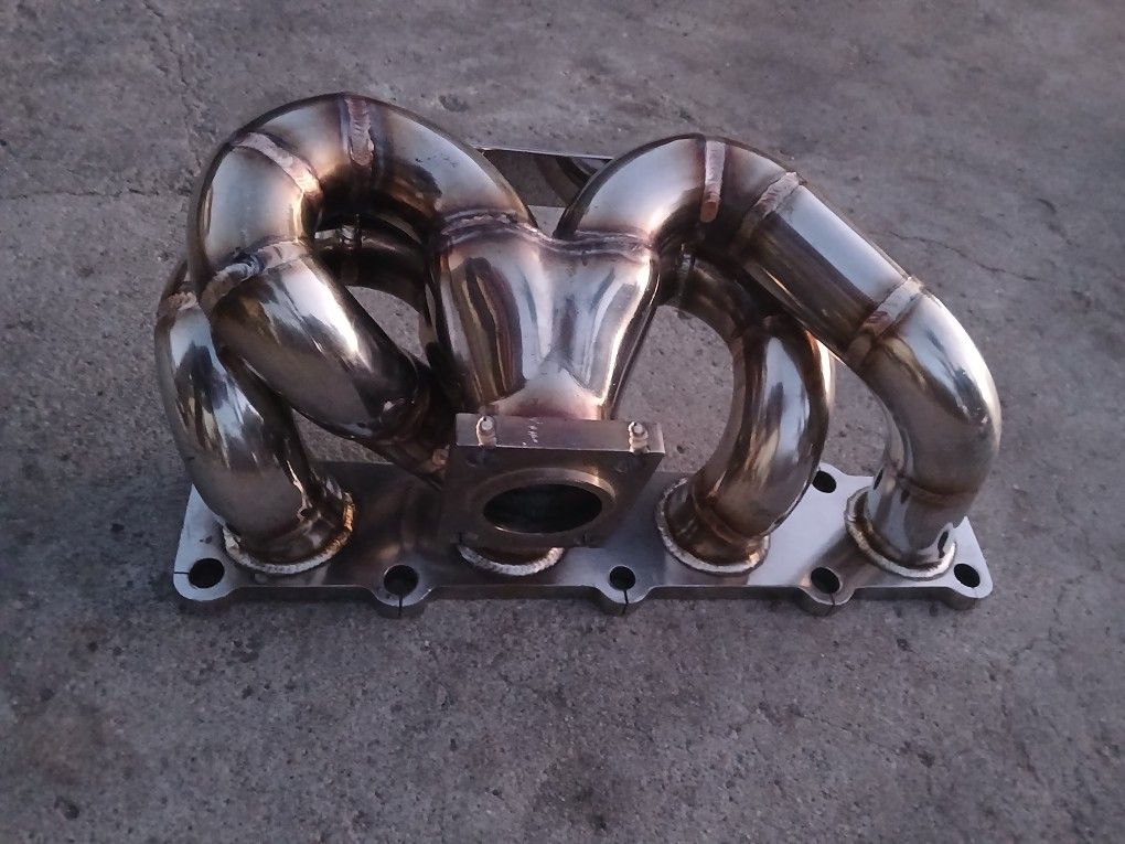 MXP STAINLESS STEEL TURBO HEADERS FOR HYUNDAI GENESIS!! 175$