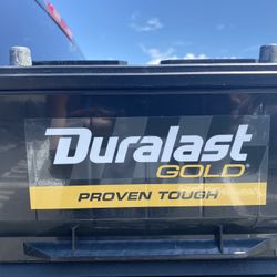 Brand New Duralast Gold 1000  Cranking  Amps