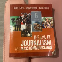 The Law of Journalism and Mass Communication 6th Edition 