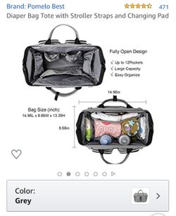 Brand new baby diaper bag