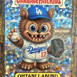 Garbage Pail Kids Ohtani Labubu