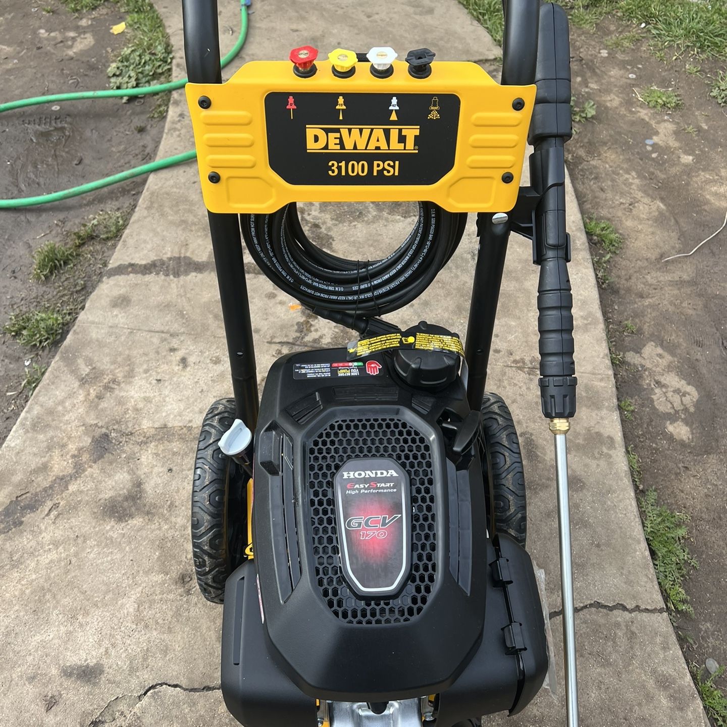 Dewalt 3100 discount psi pressure washer