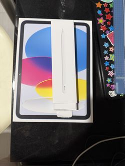 New iPad 11" (A16) 128GB Wi-Fi + Apple Pencil USB-C – $375 OBO