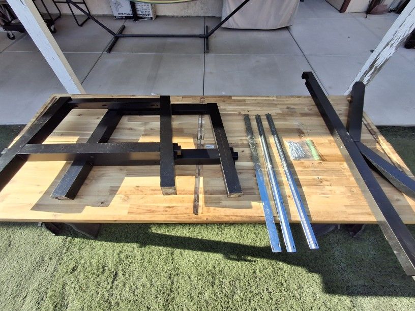 Butcher Block Dining Table