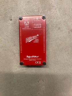 Hughes & Kettner Red Box 5 Speaker Cabinet Simulator / DI – Made in Germany