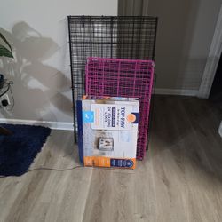 2 Dog Cages