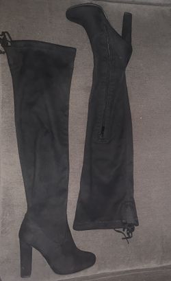 Women's  Over-The-Knee Chunky Heel Boots