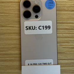 On Sale iPhone 16 Pro 128GB T-Mobile 