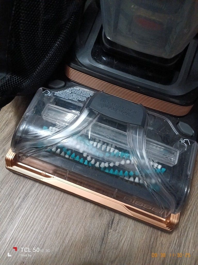 BISSELL Revolution HydroSteam Pet Carpet Cleaner, Upright Deep Cleaner, HydroSteam Technology, 2-in-1 Pet Upholstery Tool & Formulas Included