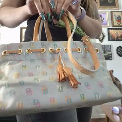 Rainbow Dooney And Bourke Purse