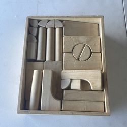 Wood block set