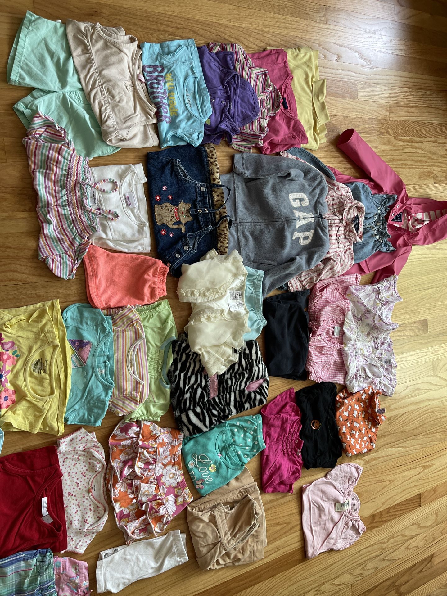 Baby Girl Big Lot 38 Clothes 2T