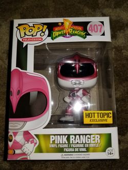 Funko Pink Ranger Hot Topic Exclusive