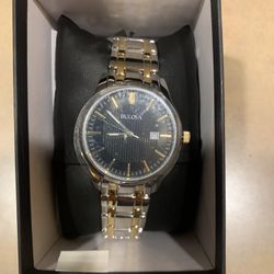 New In Box Bulova Mens Two Tone Stainless Steel Watch 98B237 for Sale in Palm Coast FL OfferUp