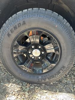 All Black Chevy Silverado Rims Nd Tires