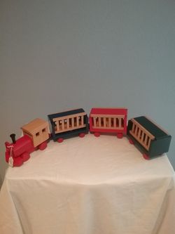 Wood train