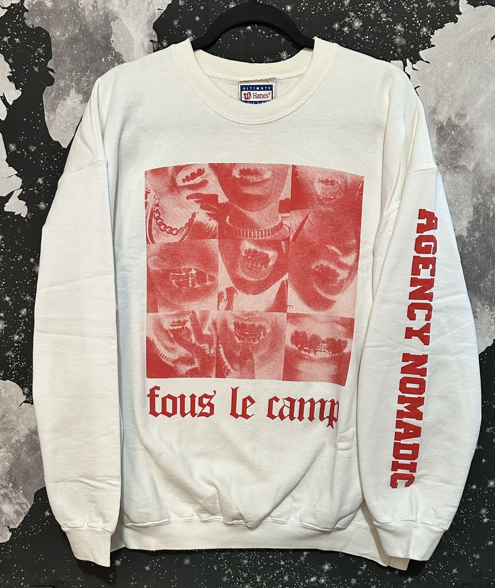 Agency Nomadic French Quote Sweatshirt