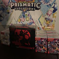 Pokemon Prismatic And Destined Rivals Bundles/ ETB