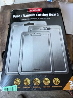 Pure titanium cutting boards